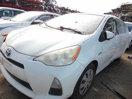 2012 Toyota Prius C White 1.5L AT #Z24593